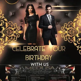 birthday party flyer