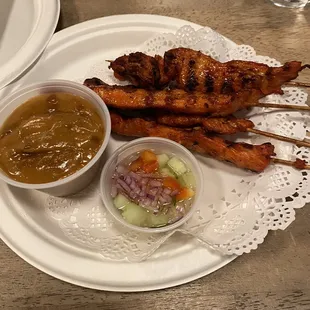 A6. Chicken Satay