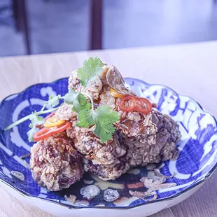 Hat Yai Wing with cranberry habanero sauce