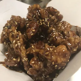 Customer favorite! Sesame Chicken yummm