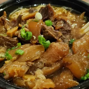 Beef brisket noodle soup