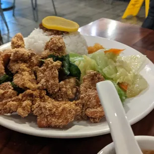 Taiwanese Popcorn Chicken Meal