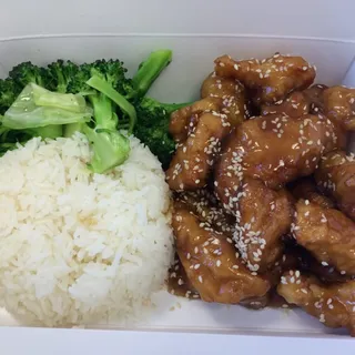 Honey Sesame Chicken Entree