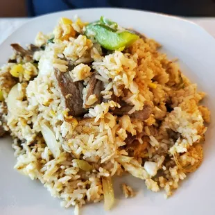 Drunken noodle rice with beef