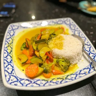 Yellow curry