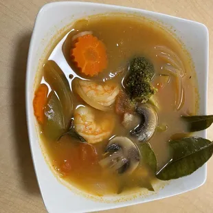 a bowl of soup