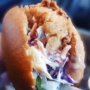 Weak chicken sandwich