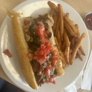 The "Fun Guy" Chicken Hoagie