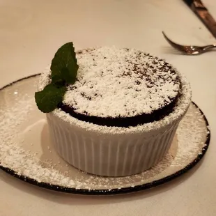Absolutely incredible chocolate soufflé