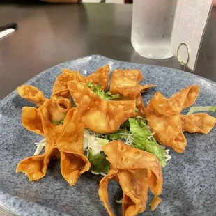 Fried crab wontons