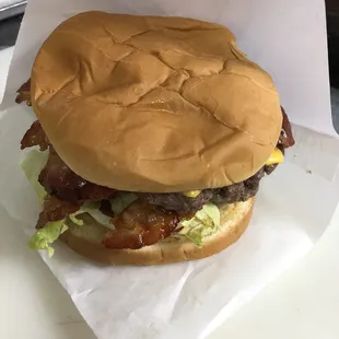 Double Bacon Cheeseburger