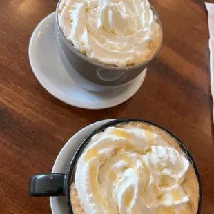 Honey lavender latte and Nutella latte  both delicious!