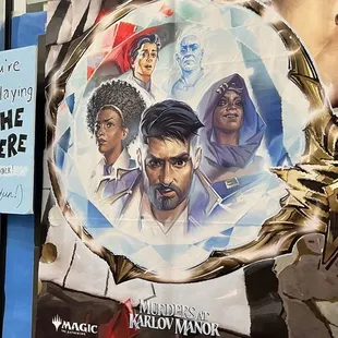 Magic the Gathering poster.