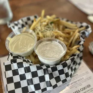 Parmesan fries