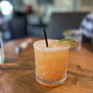 Passion fruit margarita