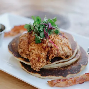 Chicken and Pancakes