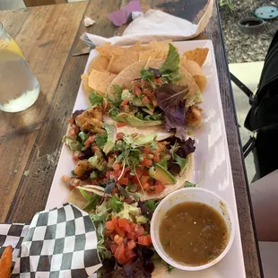 Spicy Shrimp Tacos