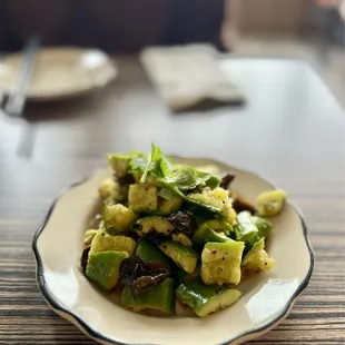 Cucumber &amp; Wood Ear Mushroom Salad