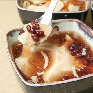 Red Bean Tofu Pudding