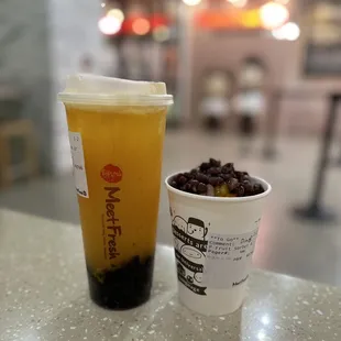 Passionfruit green tea &amp; Icey passionfruit