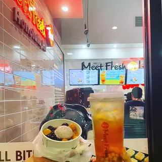 Mini Q Winter Melon Tea / 小芋圓冬瓜茶