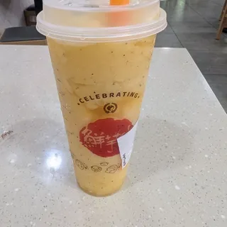 Mixed Fruit Green Tea Slush