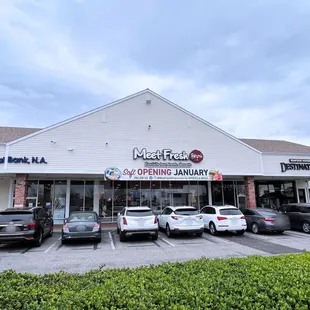 Storefront. Grand opening February 1st