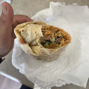 a burrito