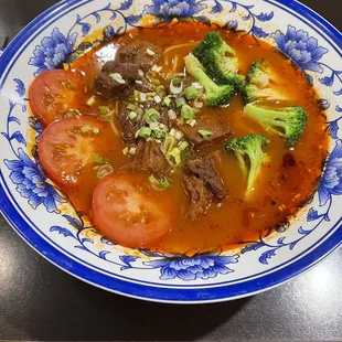 Tomato Sirloin Noodles
