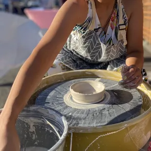 Art, ceramics, pottery, pottery wheel, crafts