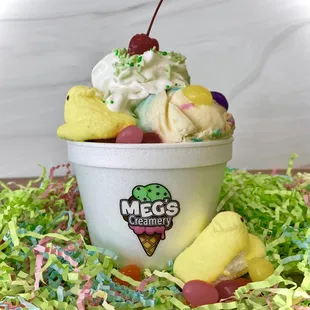 Easter Basket Sundae
