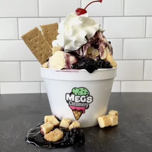 Blackberry Cheesecake Sundae.

Available for a limited time.