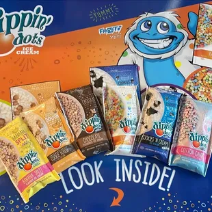 Dippin dots ice cream