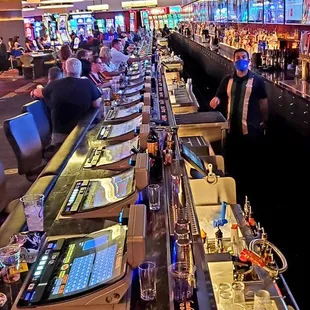 Mega Bar - 165 ft! Longest Indoor bar with great flair bartenders