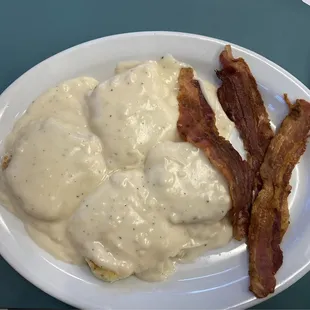 Part of my breakfast (Country Breakfast)