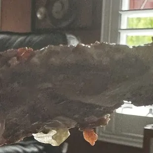 This is a patty on a 17.00 pastrami burger?