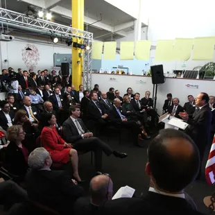 French Presidential Visit (TechHub, San Francisco)