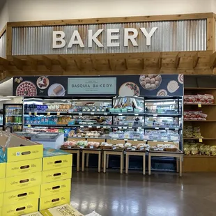 Bakery area - view from entrance