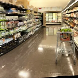 Seaweed and fridge aisle