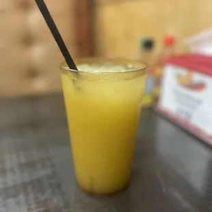 Pineapple and cucumber juice