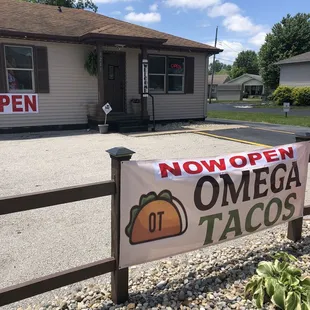 Front of restaurant