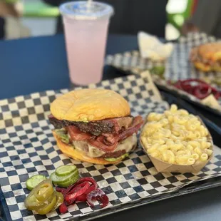 burgers, food