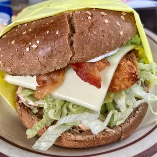 Char Chicken Supreme Sandwich