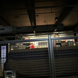 Area behind me for buffet and counter service