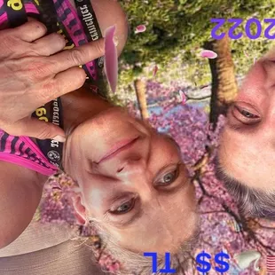 Friends last week, still friendly friends now!