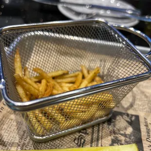 All that's left of my amazing meal... I inhaled the sandwich!!! Just trust me!!! Don't miss!