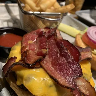 All American Bacon Cheese Burger