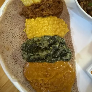 Vegetarian combo $20