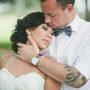 Mr. and Mrs. Danforth. Wedding coordinated by Meggie Francisco, photographed by Meredith Bacon.