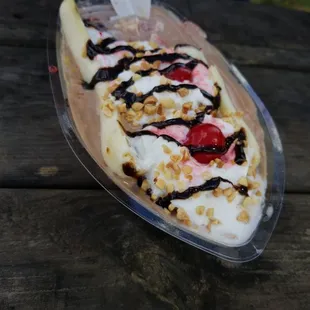 Banana split